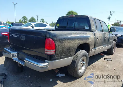 2000 Dodge Dakota Slt/Sport from USA, damaged, VIN 1B7GL2AZ1YS730255